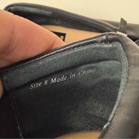 Dolce Vita Reyes Black Mary Jane Strap Ballet Flats - Picture 7 of 7